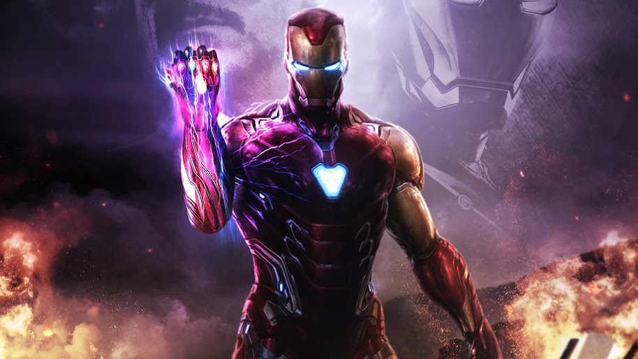 Avengers Endgame  Iron  Man  Infinity Stones 4K  161 