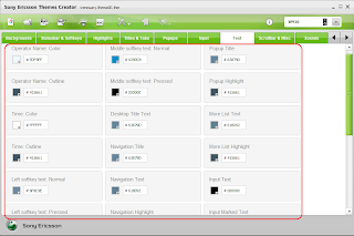 Cara Membuat Tema Sony Ericsson