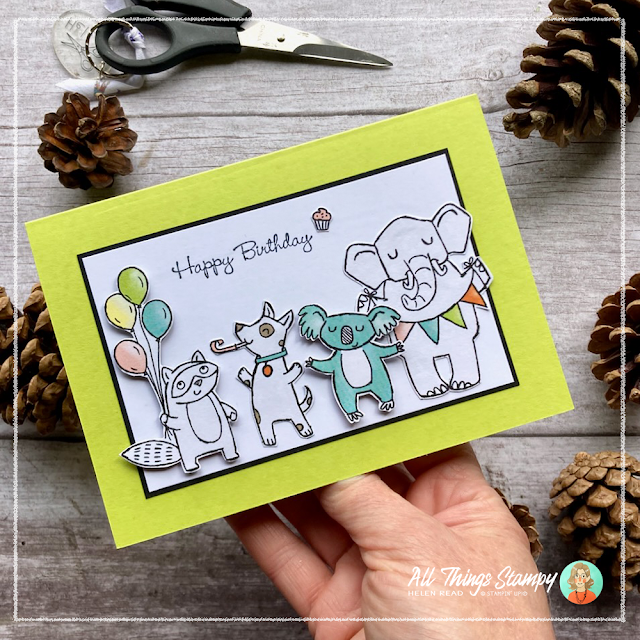 Zany Zoo Crew Stampin Up card ideas