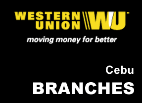 List of Western Union Branches - Cebu