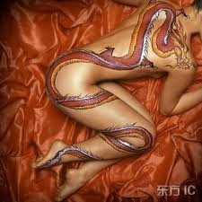 japanesse body painting