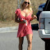 Pamela Anderson’s Pink Dress