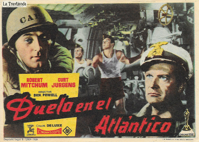 Duelo en el Atlántico - Programa de Cine - Robert Mitchum - Curd Jurgens