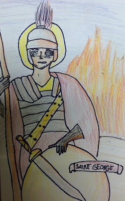 Catholic Saint Drawing Art Contest