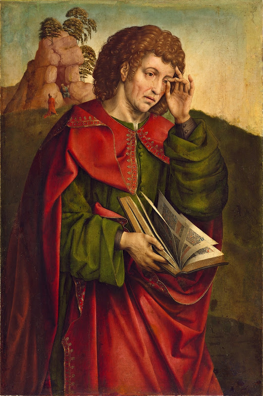 Colijn de Coter - Saint John the Evangelist Weeping