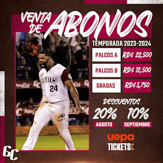 Gigantes del Cibao ponen a la venta los abonos para la próxima temporada