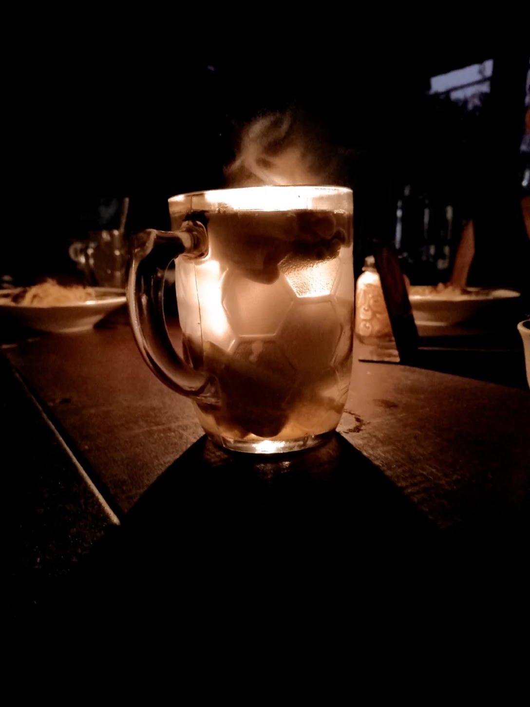 Mati lampu atau oglangan di Bakmi Jawa Nyuss Gambiran Jogja — Blogombal.com 