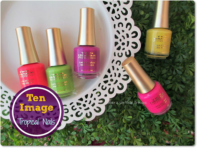 5 esmaltes neones de temporada - Tropical Nails de Cazcarra