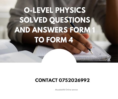 DOWNLOAD PHYSICS QUESTIONS AND ANSWERS FOR SECONDARY SCHOOL TANZANIA.