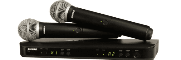 SHURE BLX288/SM58 Wireless Dual Vocal System