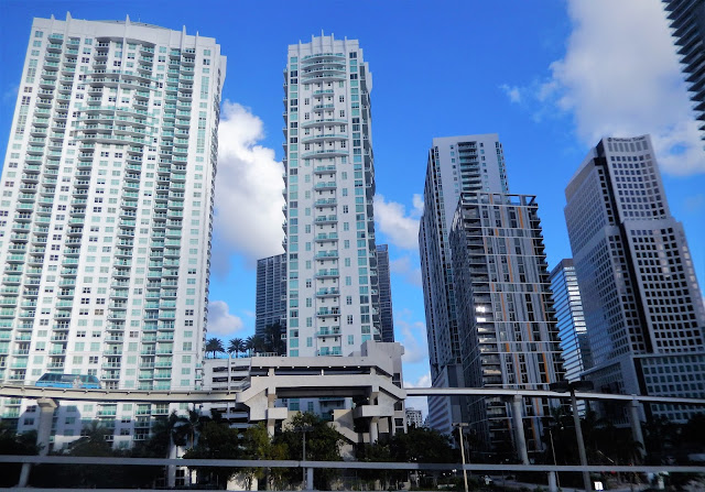 Rascacielos de la zona de Downtown en Miami 