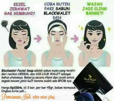 Masker Sabun Blackwalet