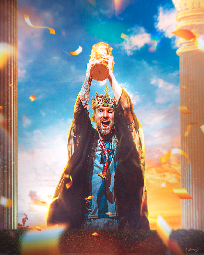 Messi campeón del mundo 