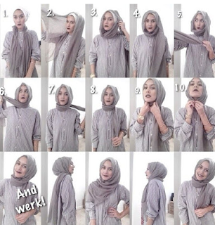 Tutorial Hijab