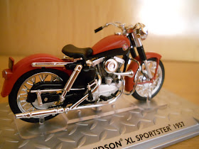 maquetas en miniaturas de motos harley davidson