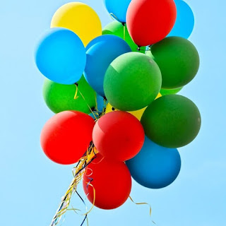 Luftballons Blauer Himmel Sommer