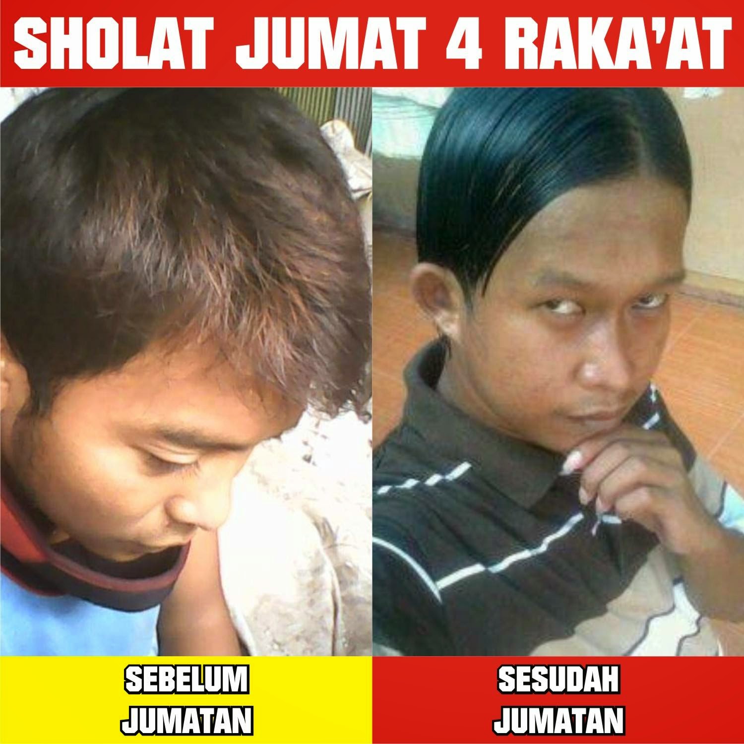 Meme Sebelum Dan Sesudah Shalat Jumat Fujiharucom