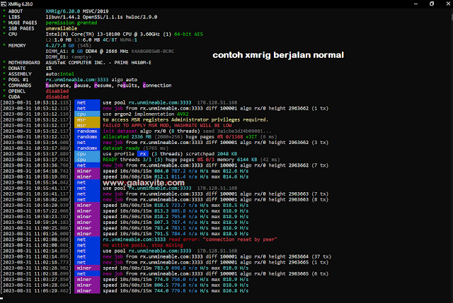 Cara Setting configurasi Xmrig untuk mining SHIB di unmineable agar tidak error