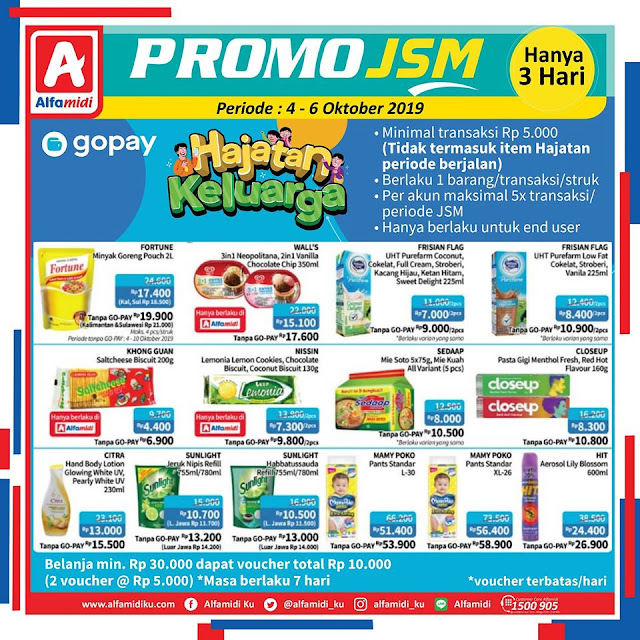 #Alfamidi - #Katalog Promo JSM Periode 04 - 06 Oktober 2019