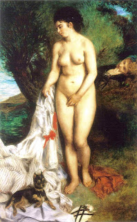 Bather (La Baigneuse au Griffon), 1870