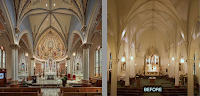 Before and After: St. Joseph's in Bowling Green, Kentucky