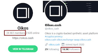 Claim your free oikos airdrops