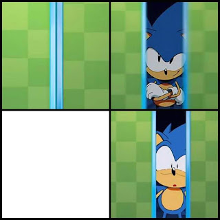 SONIC MEME TEMPLATE