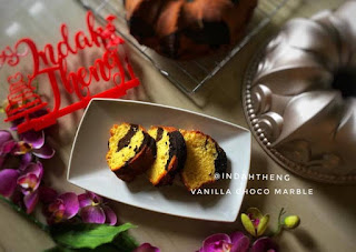 Recipe: Vanilla Choco Marble Cake - Oriental Foods