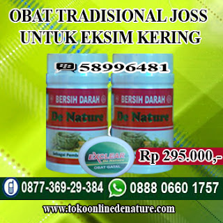 OBAT TRADISIONAL JOSS UNTUK EKSIM KERING