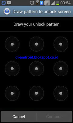 Cara Mengunci HP Android Dengan Pola
