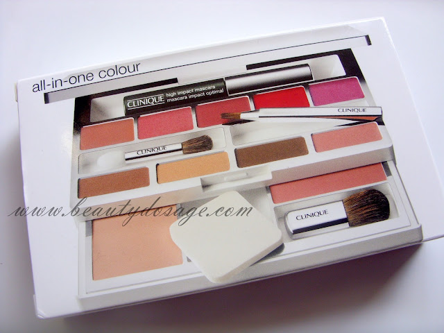 Review and swatches: Clinique all in one colour palette