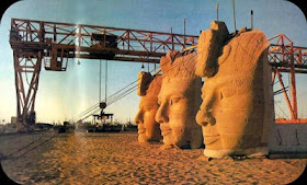 Traslado de los templos de Abu Simbel