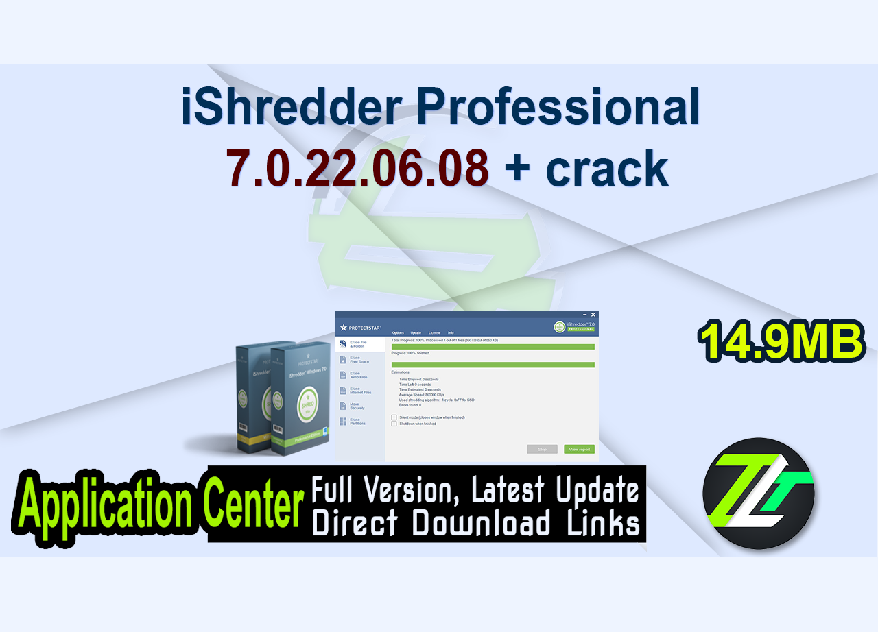 iShredder Professional 7.0.22.06.08 + crack 