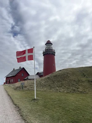 Mototurismo in Danimarca Bovbjerg Fyr