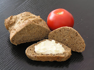 Pan de salvado sin harina de trigo