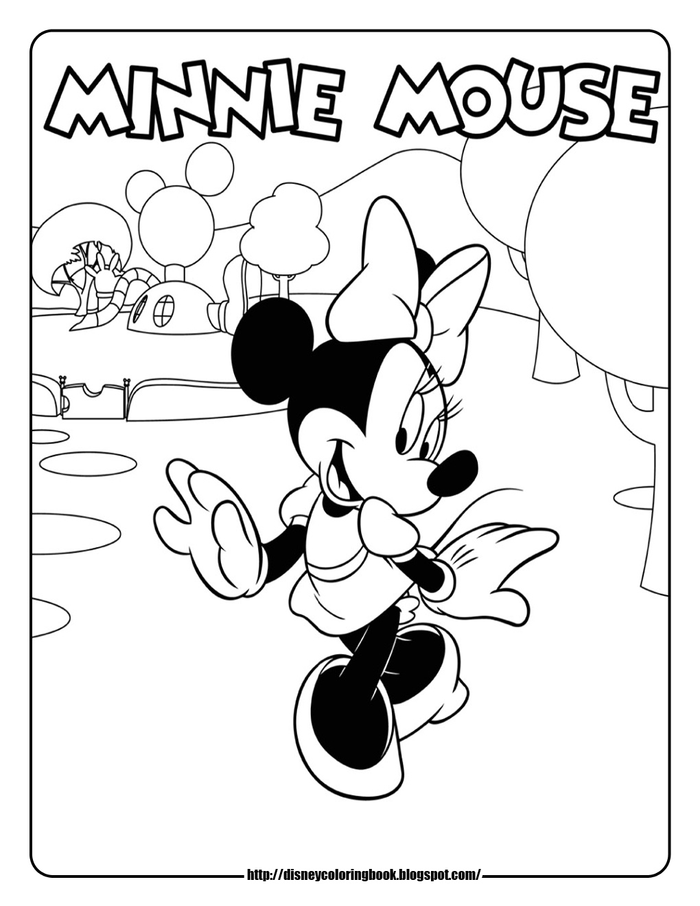 Download Mickey Mouse Clubhouse 1: Free Disney Coloring Sheets