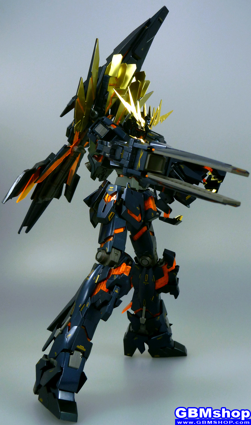Gundam Fix Figuration METAL COMPOSITE #1011 RX-0 Unicorn Gundam 02 Banshee + Bandai 1/100 MG RX-0[N] Unicorn Gundam 02 Banshee Norn Full Armed Banshee