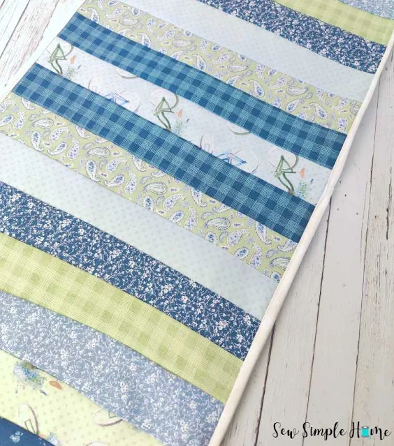 quilt as you go table runner