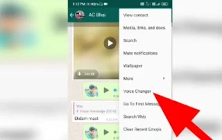 WhatsApp voice changer A4help