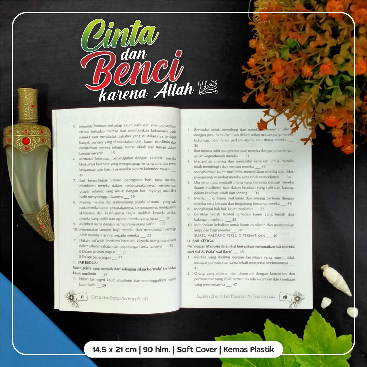 Buku Cinta dan Benci Karena Allah Pustaka Al Haura