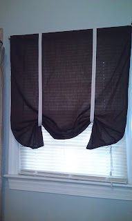 DIY Bathroom Curtain