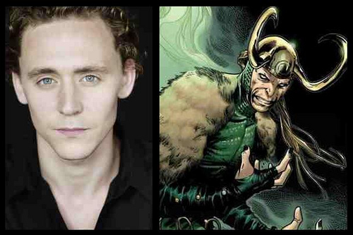 Tom Hiddleston as Loki in Thor Movie well I need to do more research 