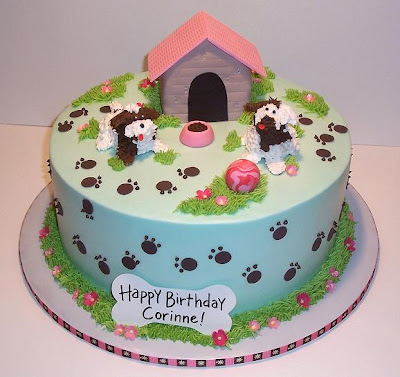 Dog Birthday Cake