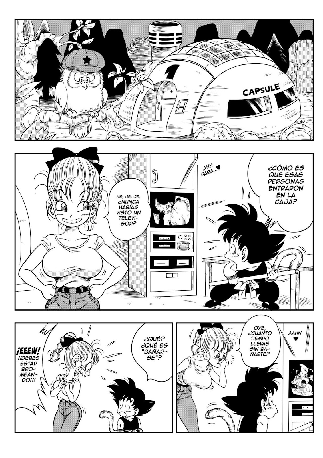 Goku x bulma sexo