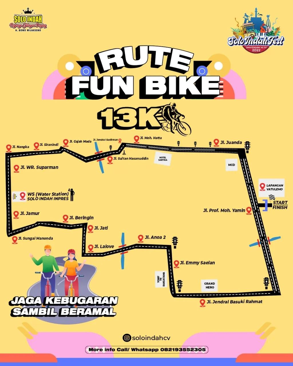Fun Bike 🔍 Solo Indah Fest - Sehat Amal • 2022 Fun Bike 👟 Solo Indah Fest - Sehat Amal • 2022