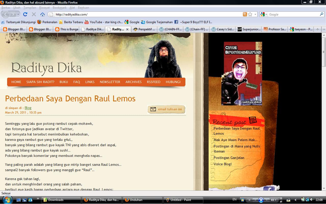 Gambar Kata Cinta Lucu Raditya Dika Download DP BBM