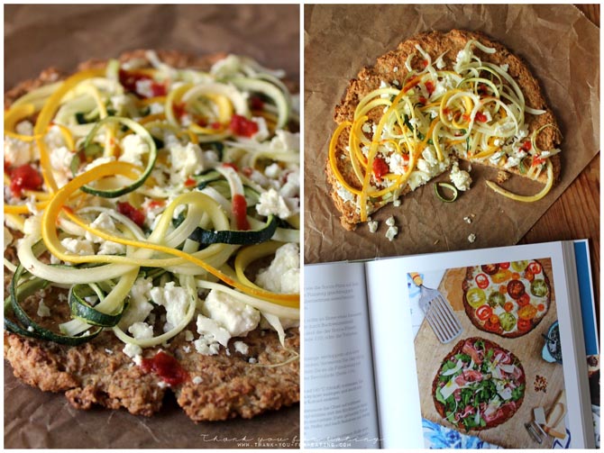 lowcarb Blumenkohlpizza