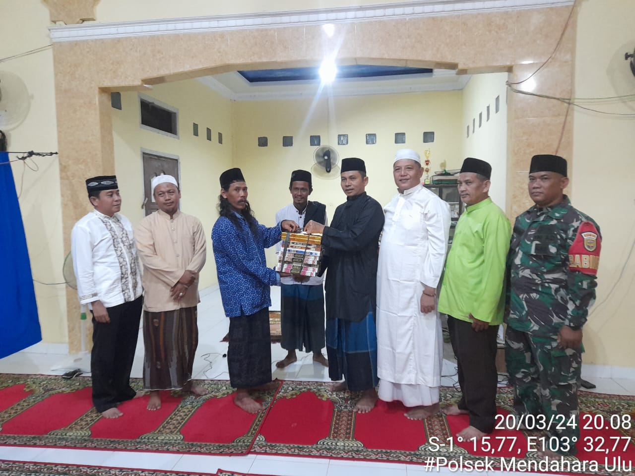 Safari Ramadhan Kecamatan di Pematang Rahim, Kades Imbau Masyarakat Waspada Musibah