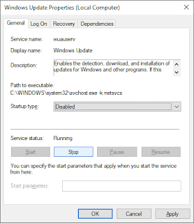 Catatan Ikrom Cara Menonaktifkan Windows Update pada Windows 10 Step-4