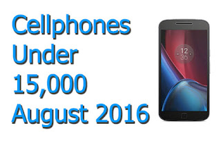 Smartphones under 15,000 in August 2016